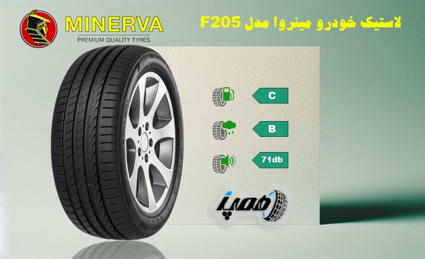 مشخصات و کیفیت لاستیک سواری و اسپرت مینروا
